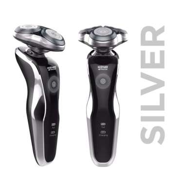Kova Razor Electric Shaver Alat Pencukur Jenggot Cukur Kumis Elektrik - Silver 100 % ORIGINAL Multic