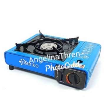 Kompor Gas Portable Omicko + Tas - Kompor Piknik Gas Kecil