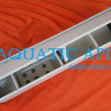 Top Filter Talang Standard + Tutup + 2 output ukuran 120cm
