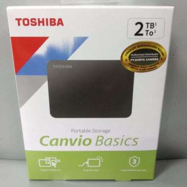 HDD TOSHIBA EXTERNAL CANVIO 2TB