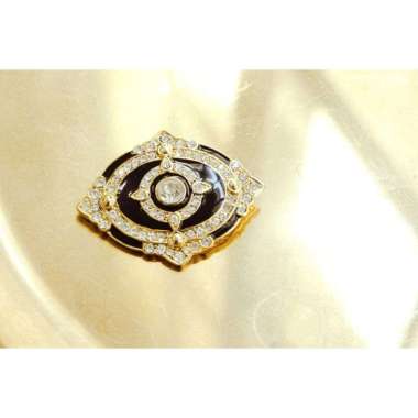 1901 Jewelry Bros Wanita Brianna Swarovski Lapis Emas