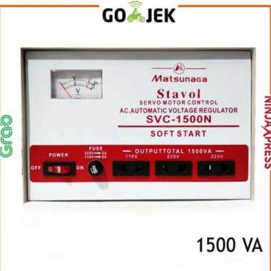 Stabilizer 1500 Watt-stavol 1500VA-Matsunaga 1500N Stavolt Matsunaga