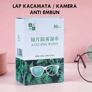 Tissue Tisu Lap Kacamata Anti Embun Tissue Anti Fog Wipes For Glasses Pembersih Lensa Kacamata Renang Helm Goggles 1 pcs