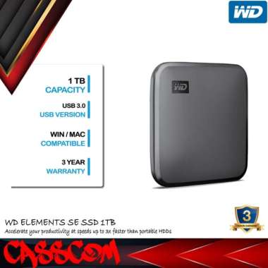 SSD External WD Element SE 1TB - SSD Portable Elements 1 TB