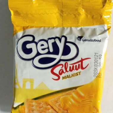Gery malkist salut / Gery saluut malkist. 1 renceng isi 10 pcs. Keju