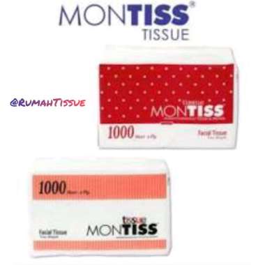 TERMURAH TISSUE MONTISS 1000 SHEET 2PLY