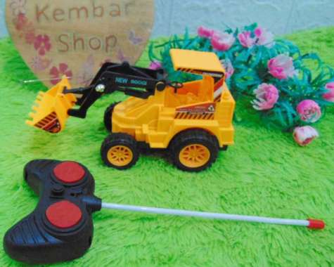 981 [BUCKET BISA NAIK TURUN!] Mainan Anak Mobil Remot Ekskavator RC Truk Konstruksi Truck Set Set Re
