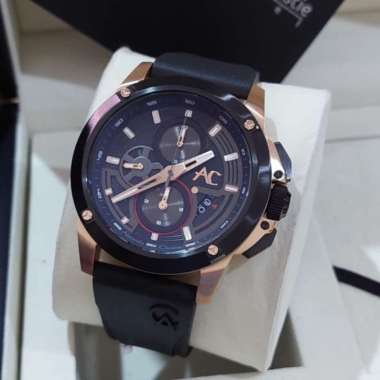 JAM PRIA ALEXANDRE CHRISTIE AC 9602 AC9602 RUBBER ORIGINAL ROSEGOLD BLACK