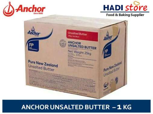 ANCHOR UNSALTED BUTTER 1 KG / 1KG
