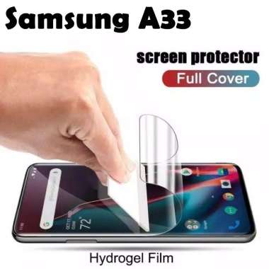 Samsung A33 A53 A73 Hydrogel Anti Gores Screen Guard Samsung A33 Clear
