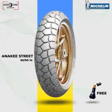 Ban Motor Matic - MICHELIN ANAKEE STREET 90/90 Ring 14 Tubeless