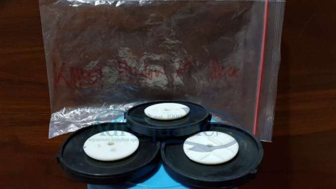 KARET MEMBRAN DIAFRAGMA ATMAN HP-4000 SPAREPART MESIN AIR PUMP AERATOR AQUARIUM