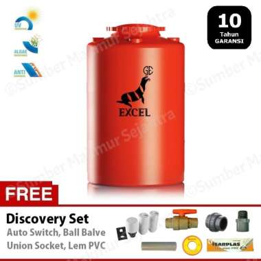Tangki Air / Tandon / Toren Excel 800 Liter AL 800 ORange