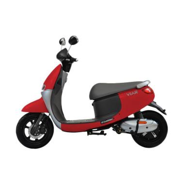 Viar Q1 Sepeda Motor Listrik [OTR Jabodetabek] Red JADETABEK