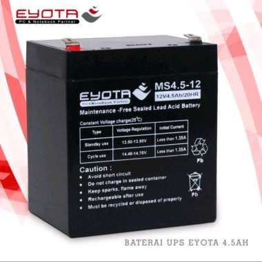 Baterai UPS Eyota 12V 4.5ah / Batteray UPS 4,5ah Eyota