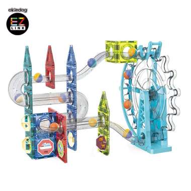 Okiedog EZLINK Magnetic Ferris Wheel 80pcs - Mainan Magnet Edukasi anak (STEM)