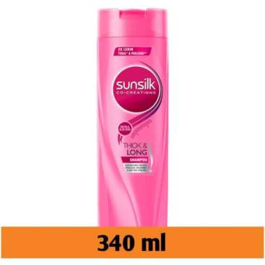 Promo Harga Sunsilk Shampoo Thick & Long 340 ml - Blibli