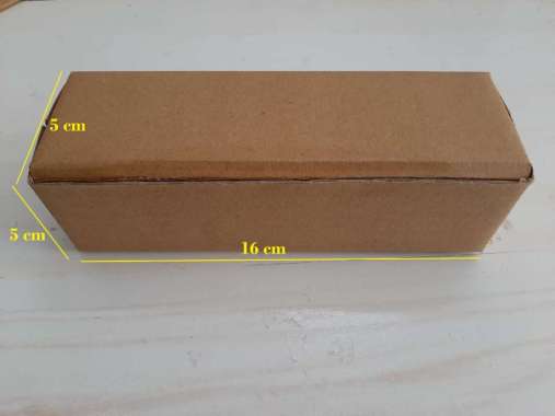 (ISI 7pcs) Box Botol kecil tebal polos KARDUS PACKING BOX PACKAGING