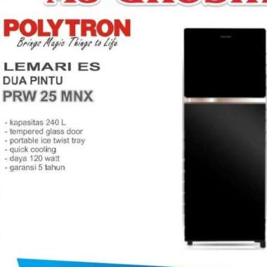 POLYTRON LEMARI ES 2 PINTU PRW 25 MNX