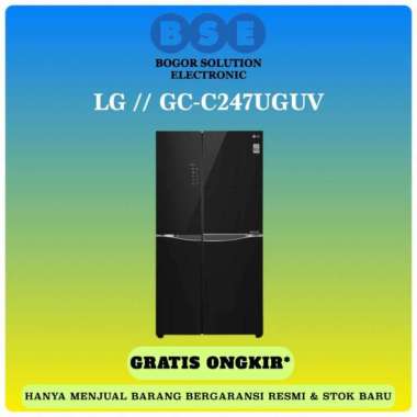 LG GCC247UGUV | GC-C247UGUV | PROMO MURAH KULKAS SIDE BY SIDE LG