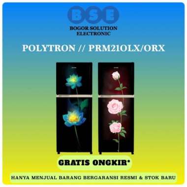 Kulkas Polytron Varia Belleza 2 Pintu PRM21OLX Polytron PRM21ORX 210L