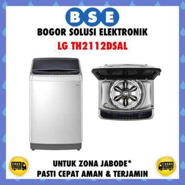 LG MESIN CUCI TOP LOADING 12KG | PROMO MESIN CUCI 12 KG | TH2112DSAL