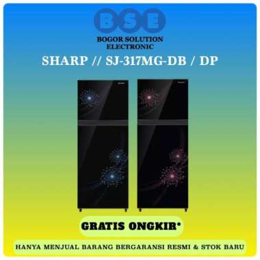 SHARP SJ317MG // SHARP SJ-317MG Kulkas 2 Pintu 237L Sharp SJ 317 MG