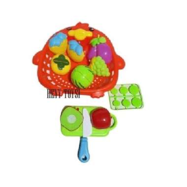 MAINAN BUAH POTONG MS07 MAINAN BUAH BUAHAN MAINAN ANAK PEREMPUAN