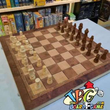 Catur 3 In 1 Chess Checkers Backgammon - Board Game - Papan Catur - Multicolor
