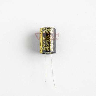 [jackcon] Kapasitor Elco 1000uf - 35v 1000uf35v 1000uf/35v Capacitor