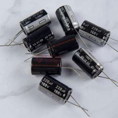 Kapasitor Elco 220uf - 160v 220uf160v 220uf/160v Capacitor