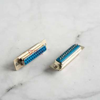 Connector DB 25Pin Female 25 Pin DB25 Jack Konektor Soket Betina