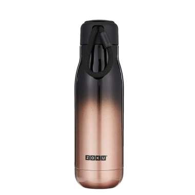Zoku Gold Ombre 18oz Stainless Bottle - Botol Minum Termos, Botol Minum Tahan Panas Dingin