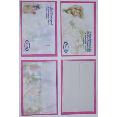 Amplop Kondangan / Sumbangan Custom Nama Murah 3