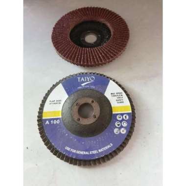 Mata Gerinda Amplas Susun Flap Disc Taiyo Grid 100