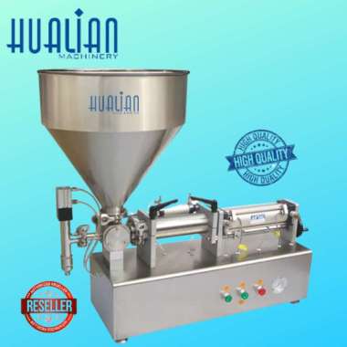 Paste Piston Filler PPF-500T Mesin Pengisi Cairan Kental Pasta Cream Hualian