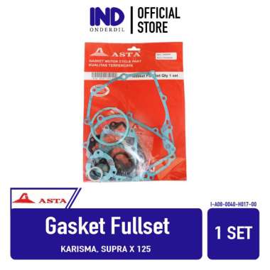 Gasket Perpak-Fullset-Topset Paking-Packing Full-Top-Set Merk Asta Karisma & Supra X 125