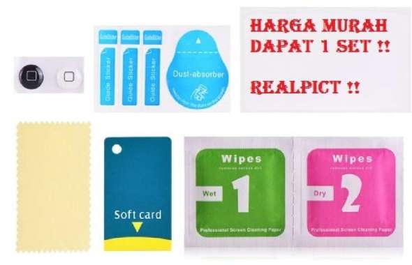 SK - 1 SET ISI 2 PCS Tissue Tempered Glass Pembersih Layar SEMUA HP