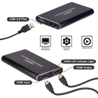 HDMI Game Capture Card USB3.0 1080P Video Capture Card Stream & Record