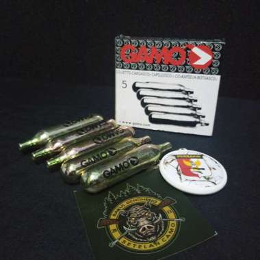 GAMO CO2 BOTOL EMAS / GAM0 GOLD SERIES / CO2 CARTRIDGE