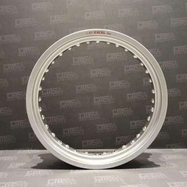 Velg Aloy CRV 17x300 silver exel(kulit jeruk)
