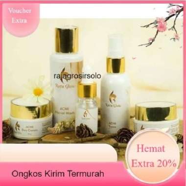 Paket ORI Ratu Glow Skincare Acne Series Serum Acne Resmi BPOM Ratu glow Acne