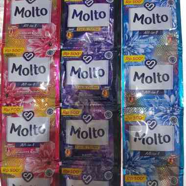 pewangi molto all in 1 sachet 500 1 renceng Putih
