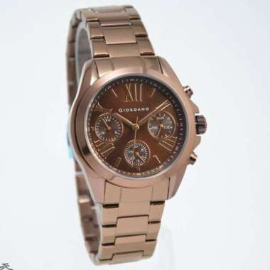 GIORDANO 1718-66 - Jam Tangan Wanita Original - Brown