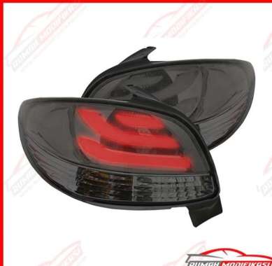 STOP LAMP - PEUGEOT 206 1998-2004- LIGHT BAR - SMOKE - EAGLEEYES