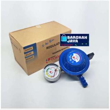 TODACHI Regulator Gas METER SNI - Tekanan Rendah - Dengan Meteran
