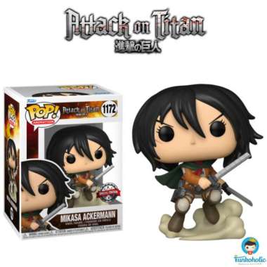 Funko POP! Attack on Titan - Mikasa Ackerman Survey Corps Action Pose