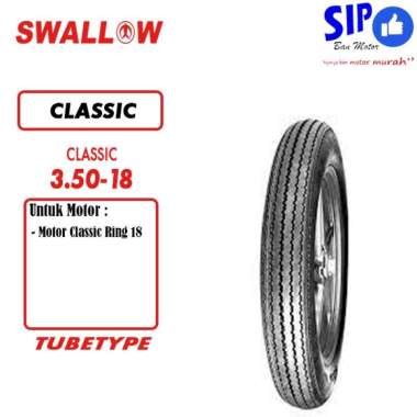 Ban swallow classic sb-135 klasik 350 atau 3.50 ring 18
