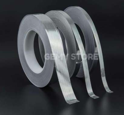 STIKER PEMBATAS NAT KERAMIK LANTAI STICKER TEMBOK ROLL GULUNGAN TAPE STIKER ABU2 - 1cm x 50m