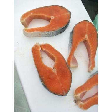 Ikan Salmon Steak Frozen Atlantik (Norwegian Salmon) @500 gram